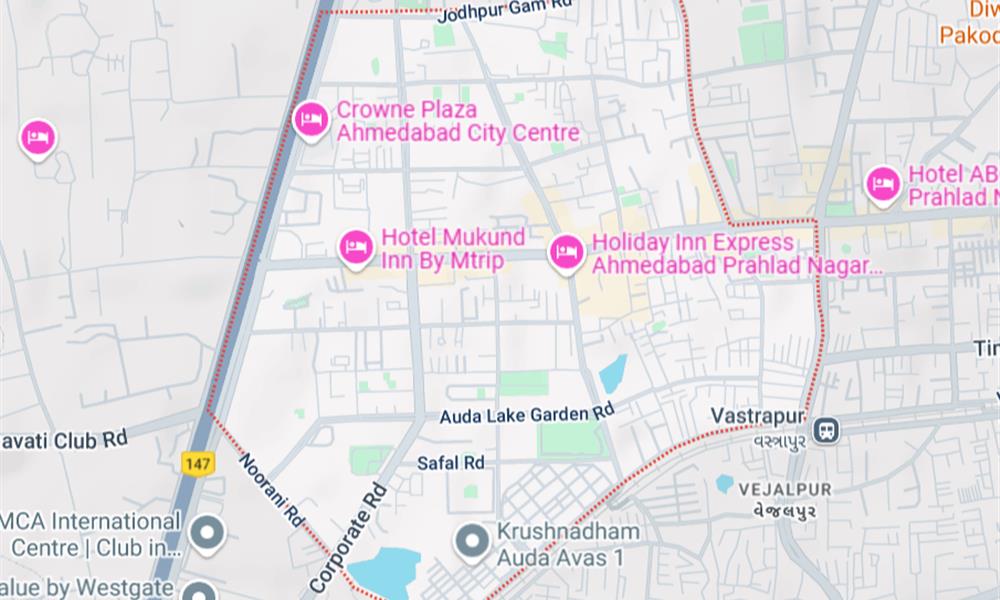 Real Estate in Prahlad Nagar, Ahmedabad  Premium Flats & Property Deal
